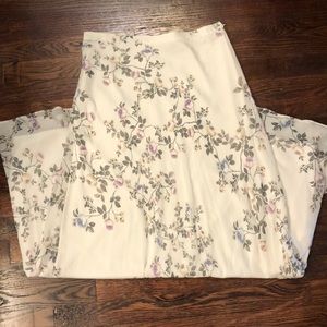 Chiffon Floral Skirt-NWOT